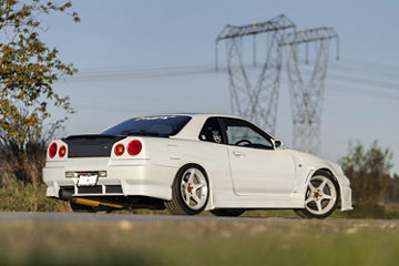 2000 Nissan Skyline GT-T - Motegi MR159 BATTLE V - White